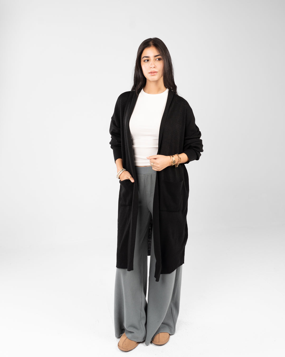 Knitted Women Cardigan