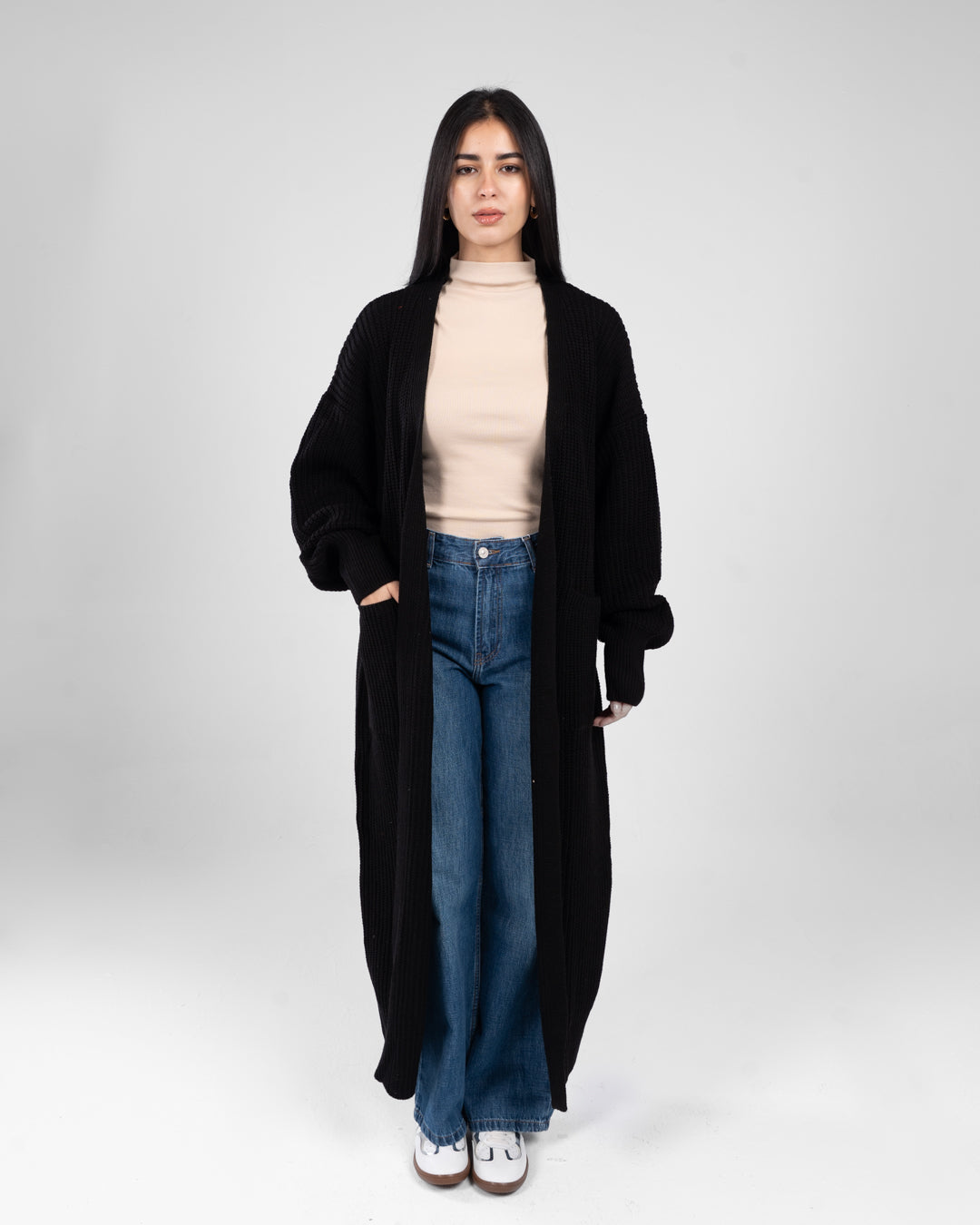 Women Open Cardigan Pullover