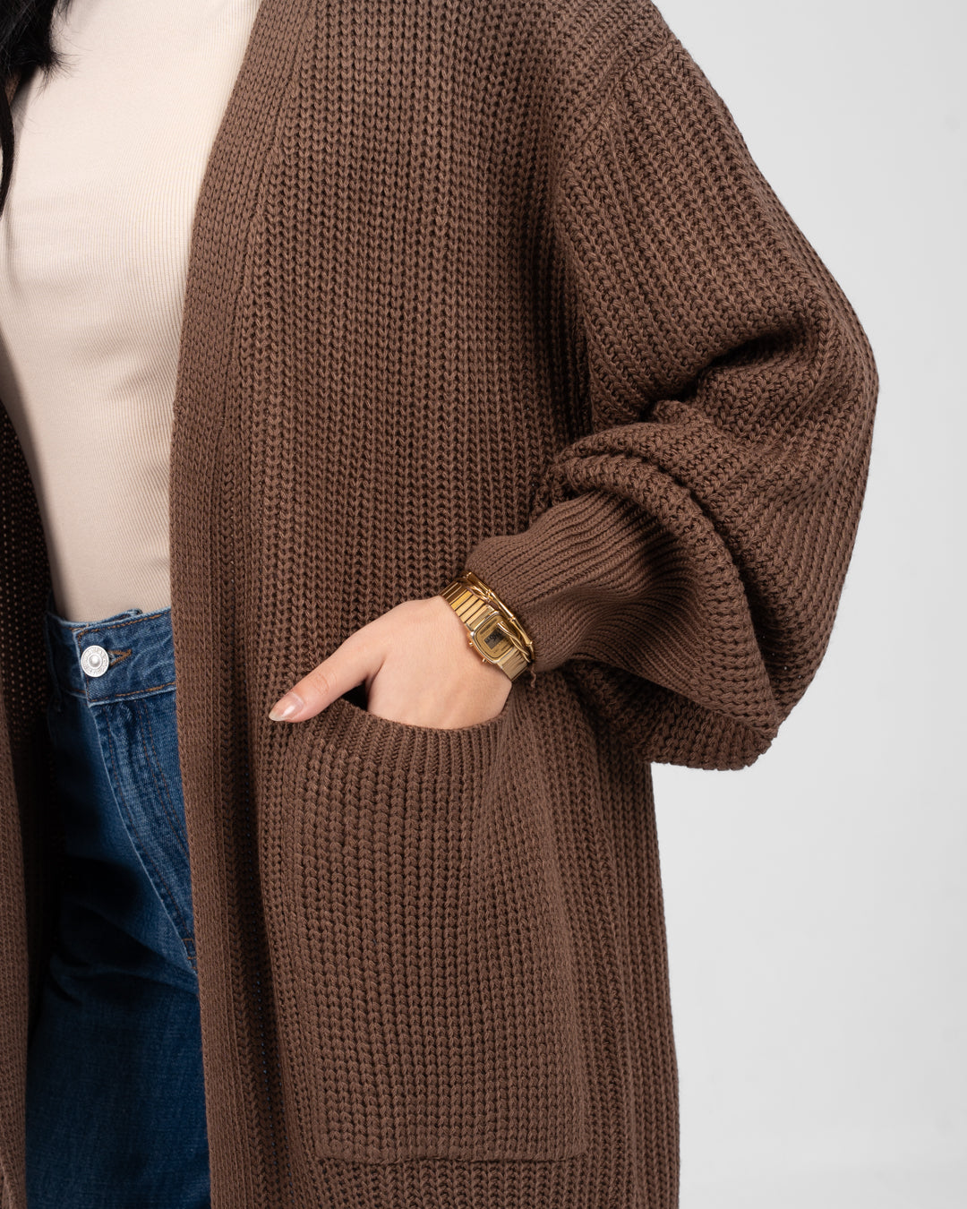 Women Open Cardigan Pullover