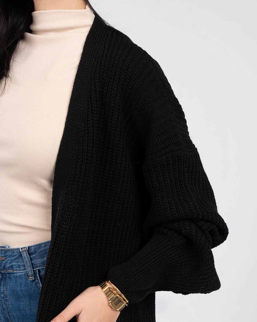 Women Open Cardigan Pullover