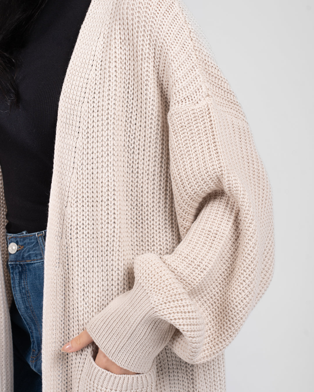Women Open Cardigan Pullover