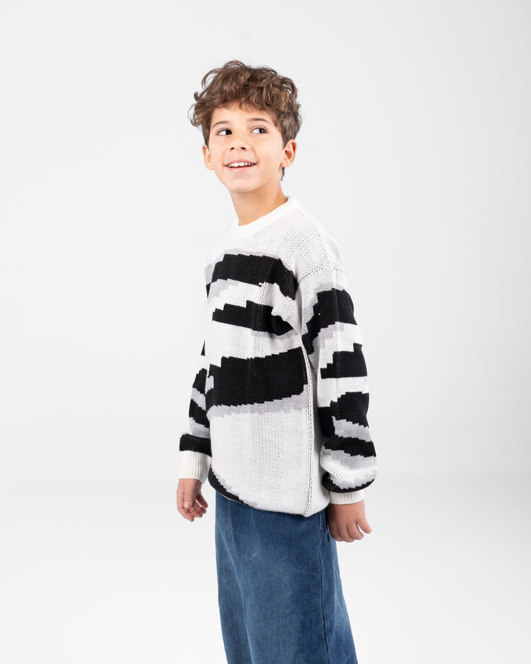 Jacquard Boy Pullover
