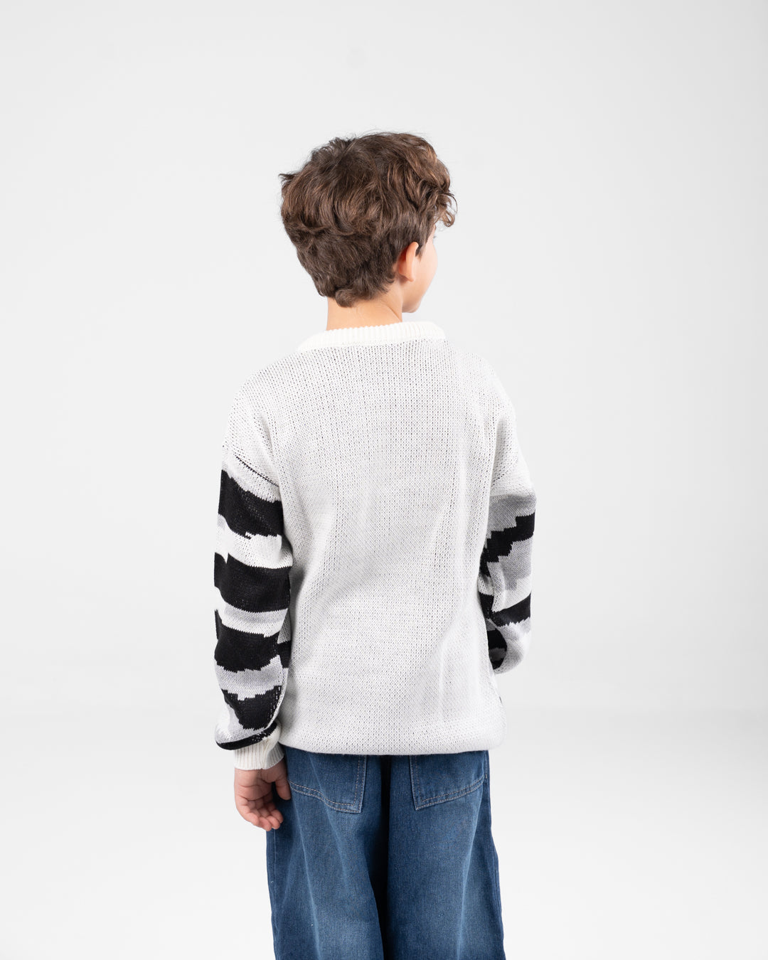 Jacquard Boy Pullover