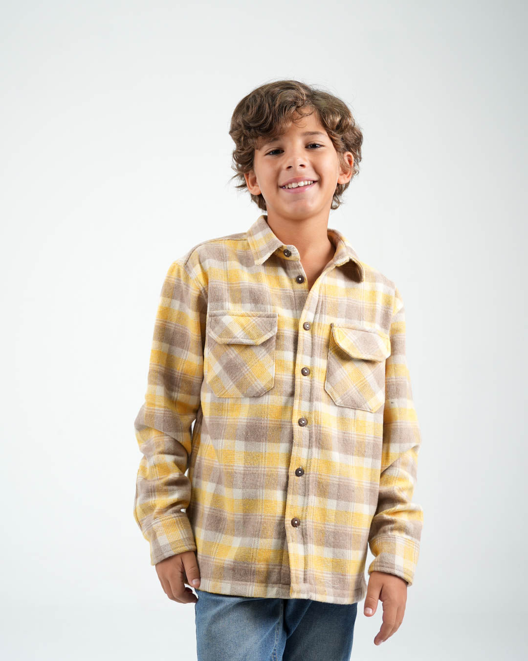 قميص أولادي كاروهات