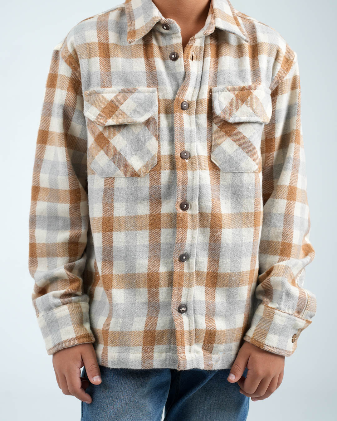 قميص أولادي كاروهات