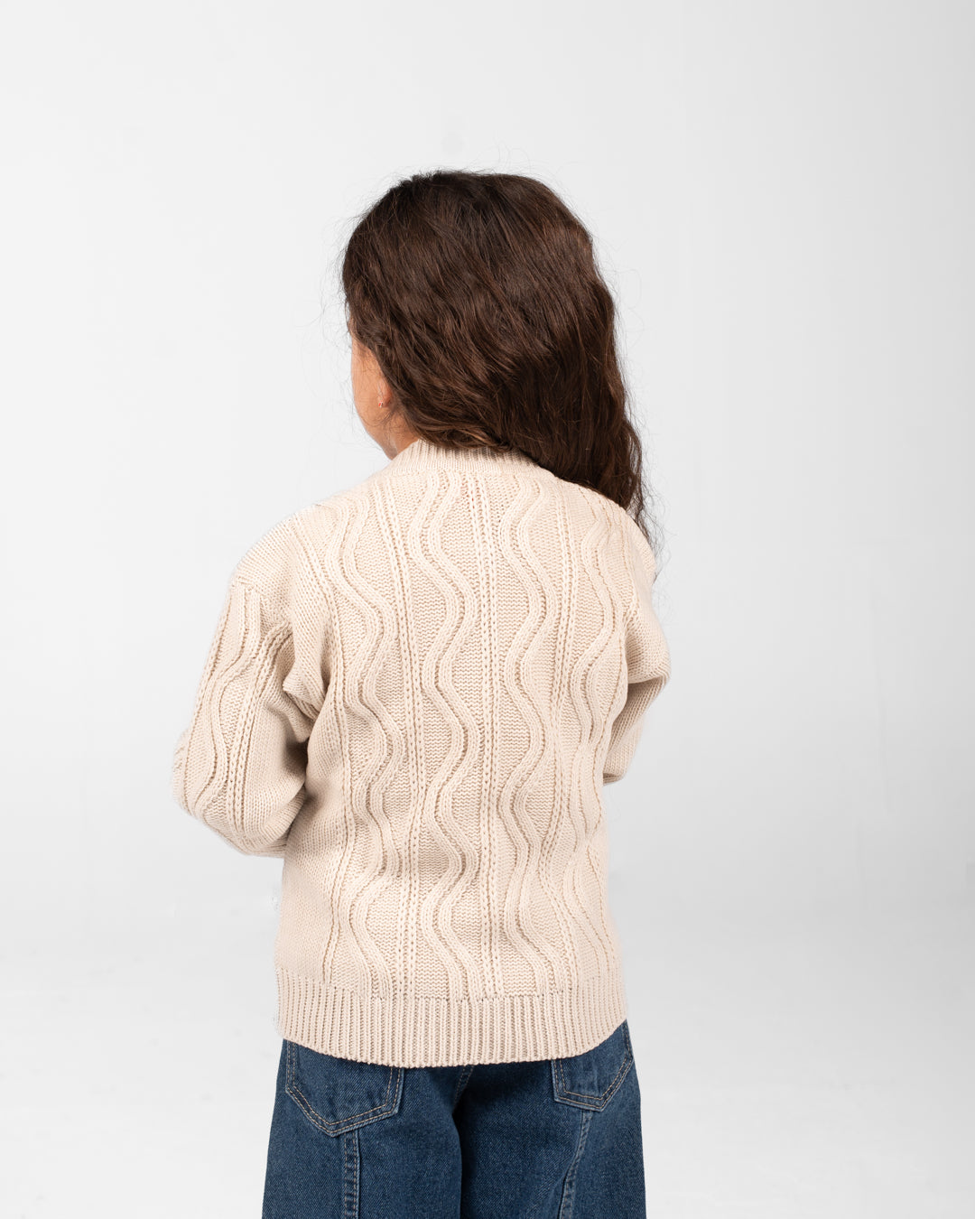 Girls Buttoned Pullover