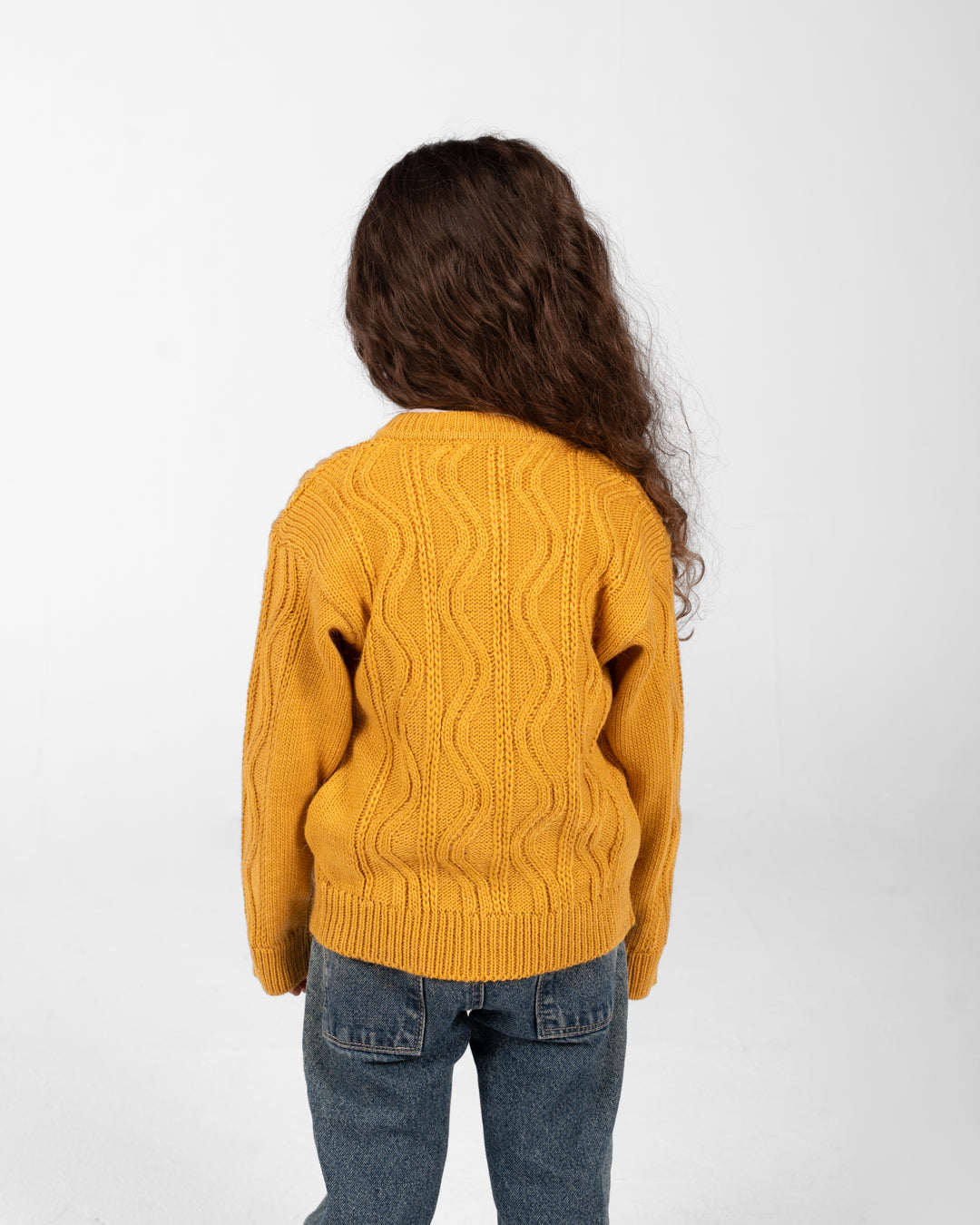 Girls Buttoned Pullover