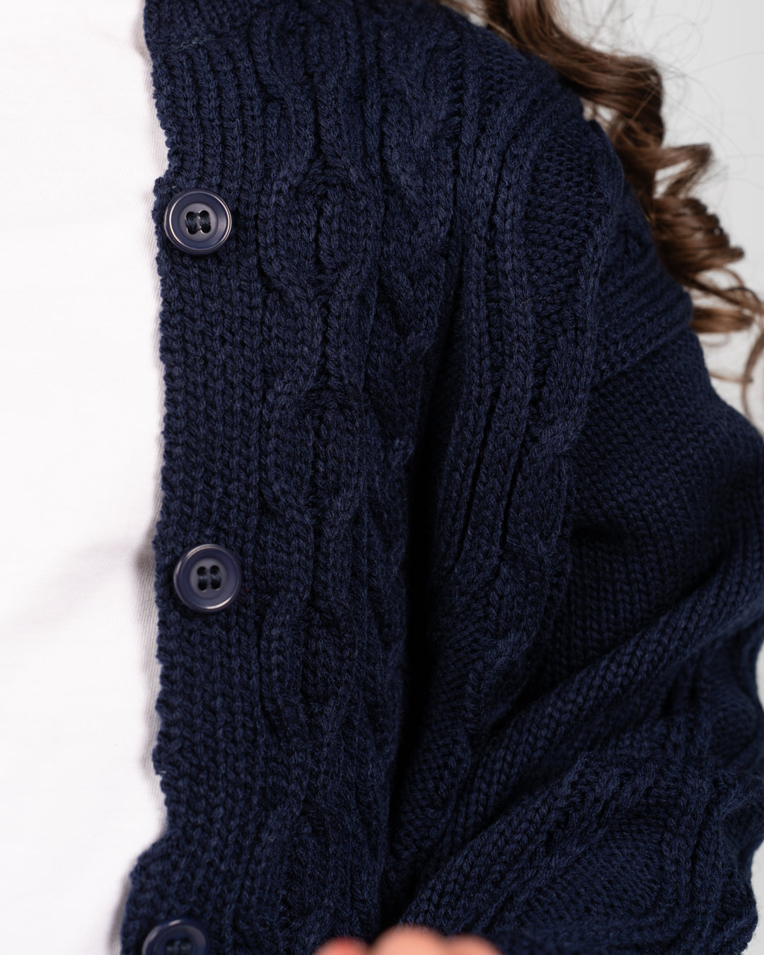 Girls Buttoned Pullover