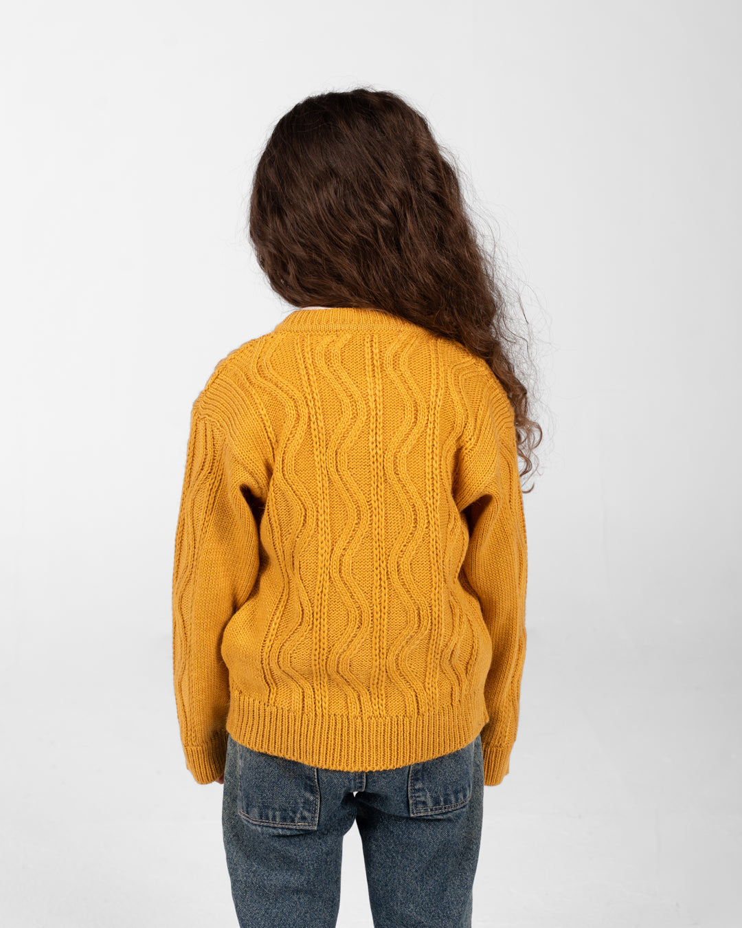 Girls Buttoned Pullover
