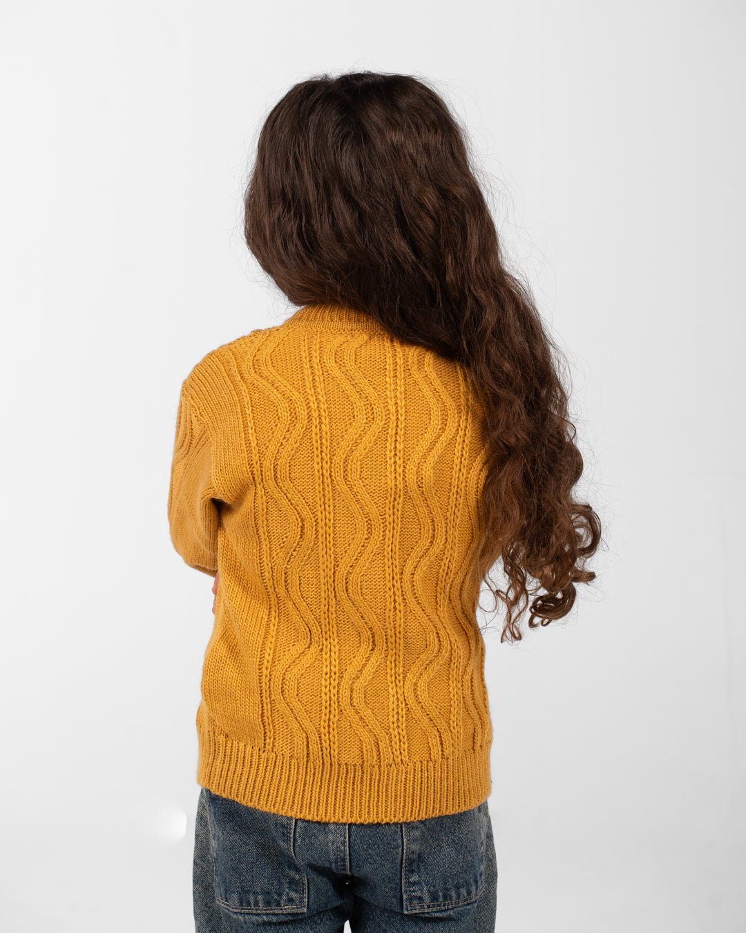 Girls Buttoned Pullover