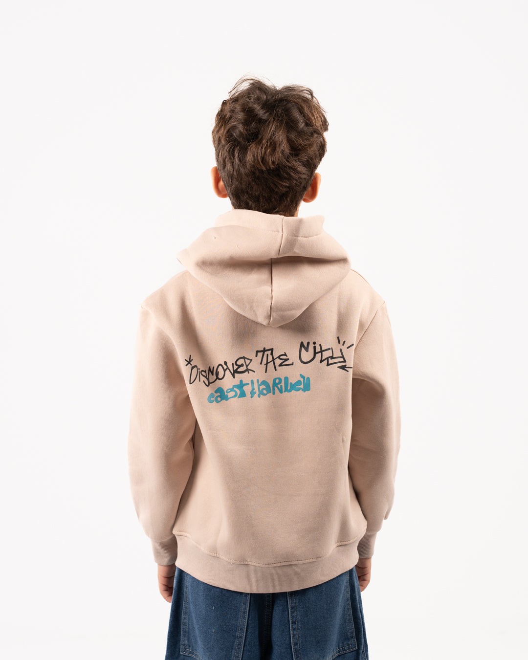 سويت شيرت للأولاد بطبعة جرافيتي