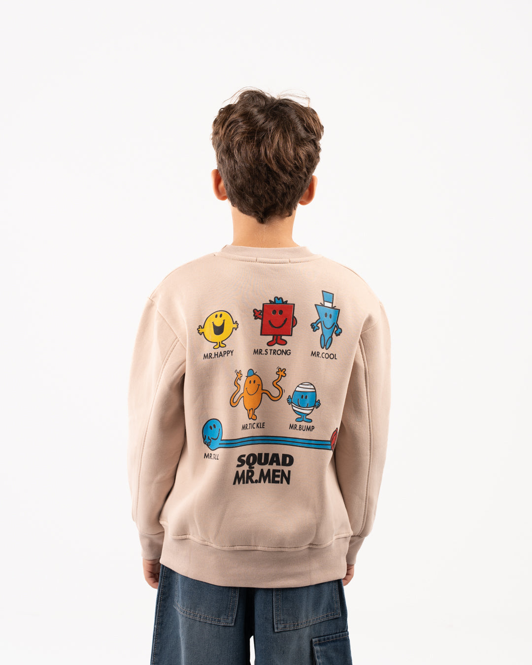 سويت شيرت مطبوع للأولاد من سكواد