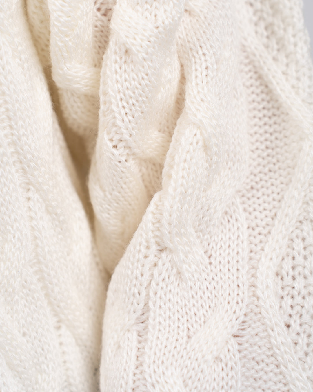 Girls Crewneck Braided Pullover