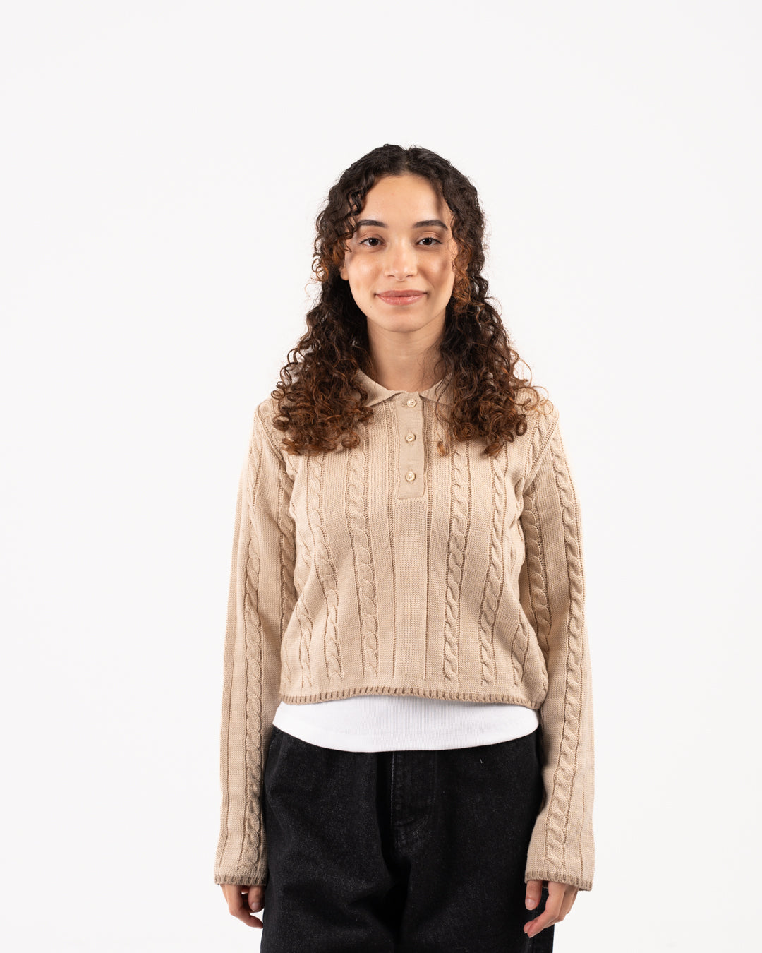 Braided Women Pullover