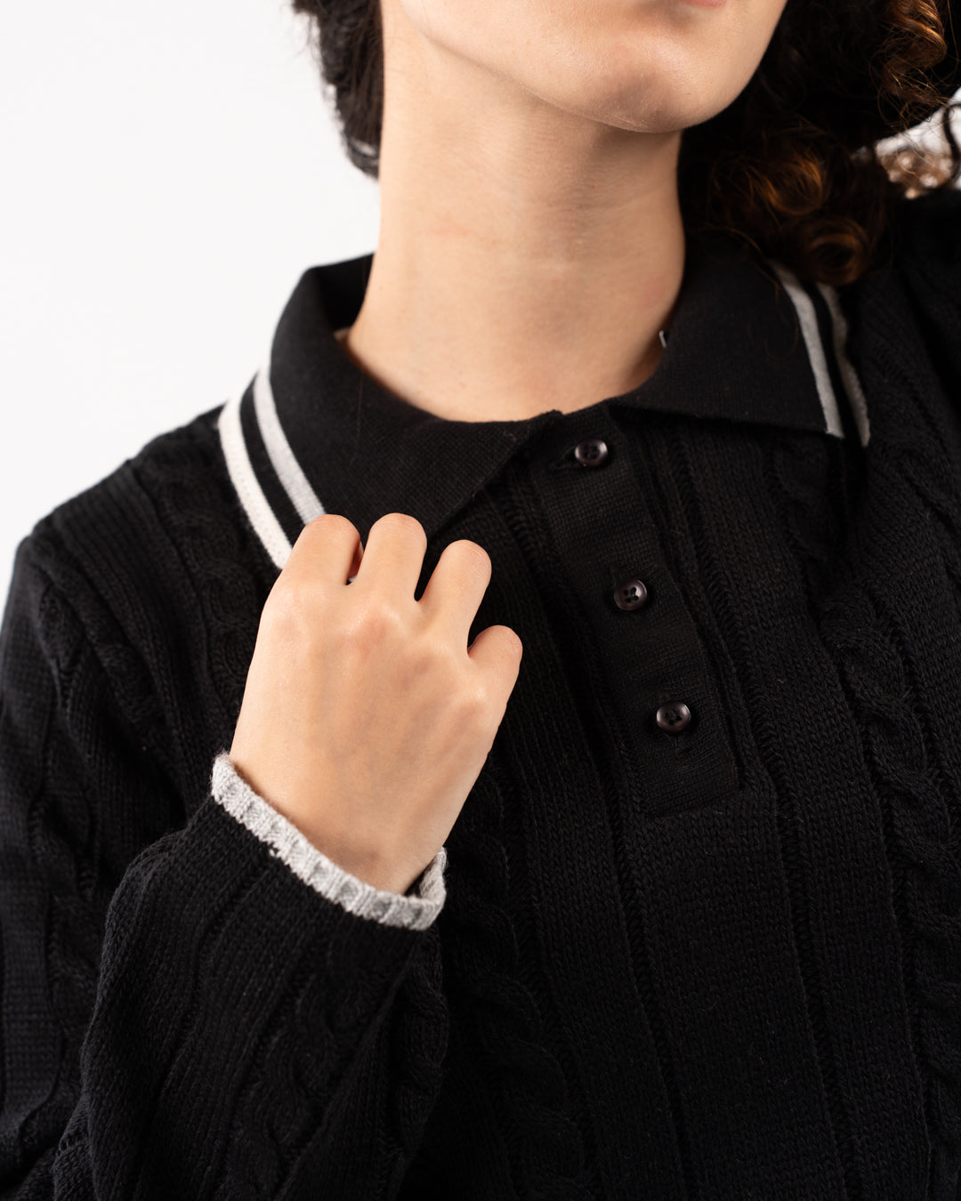 Braided Women Pullover