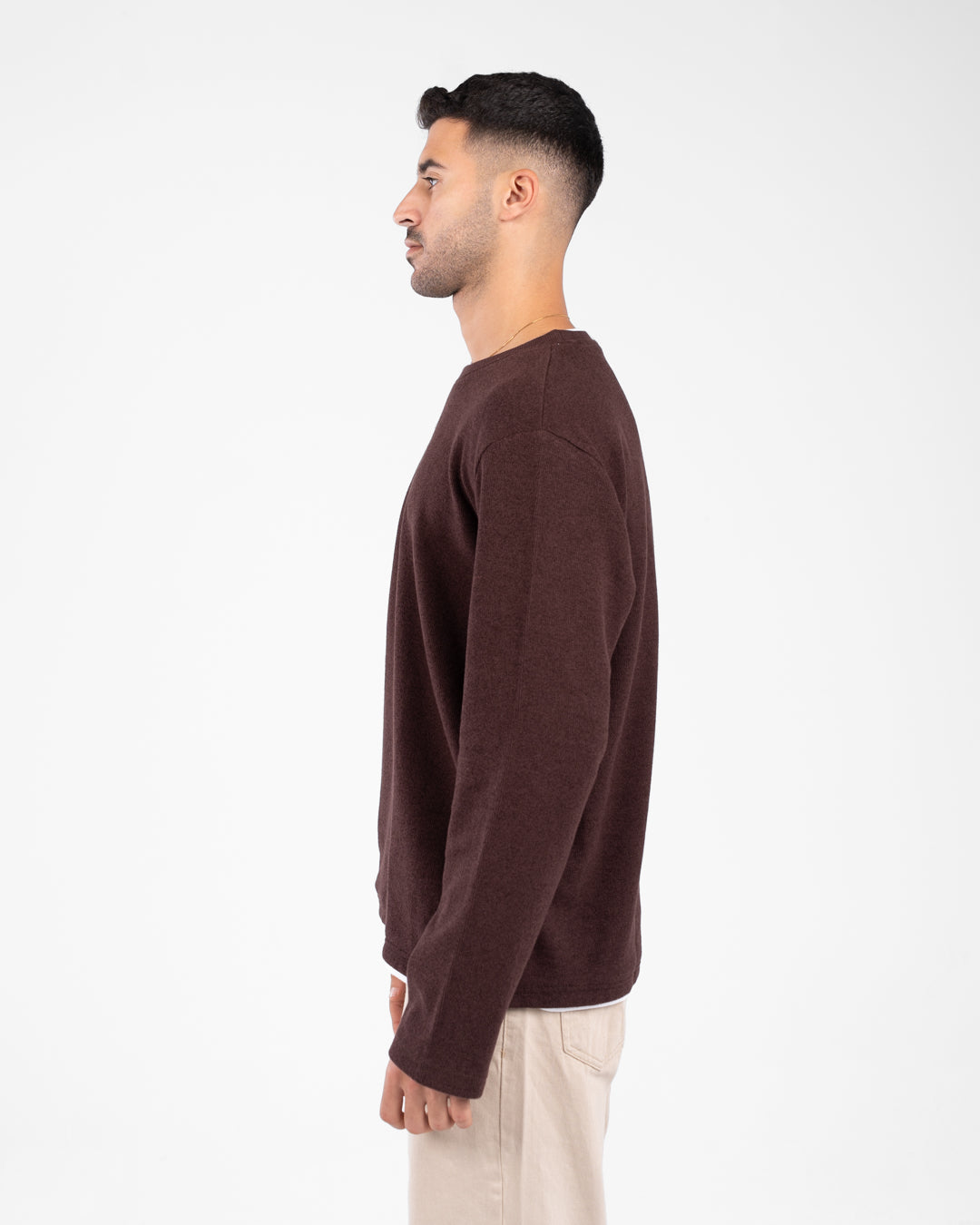 Round Neck Men Sweater