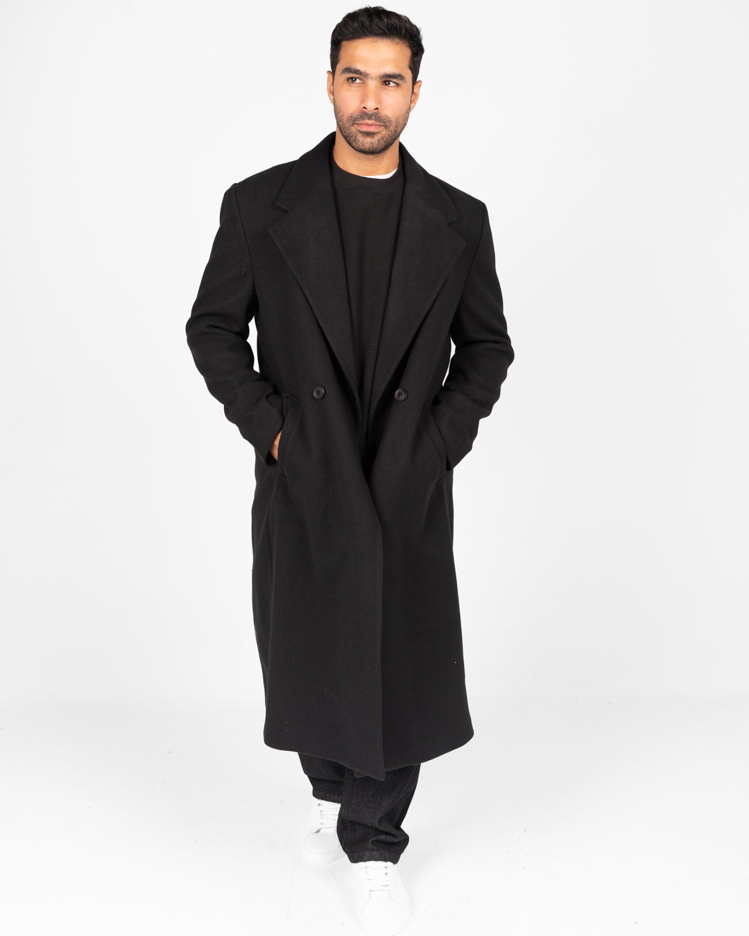 معطف طويل للرجال