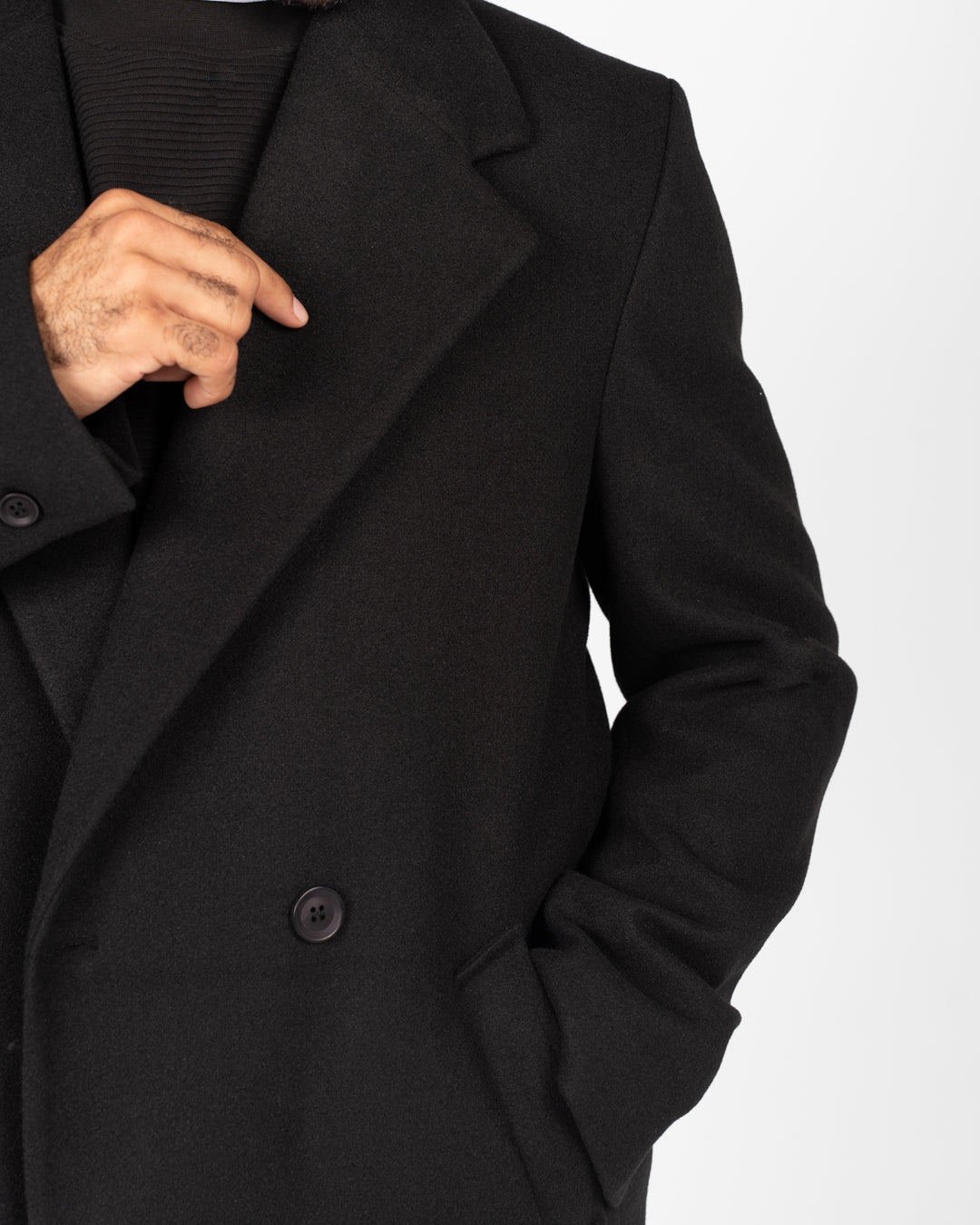 معطف طويل للرجال