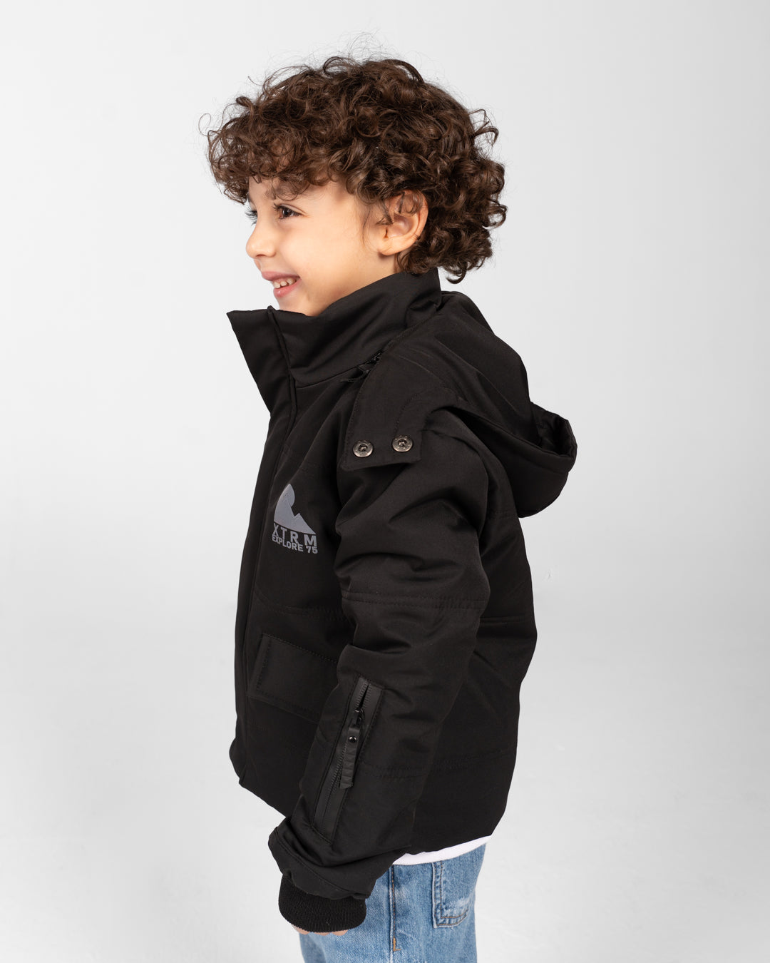 Boys Zippered Sweater