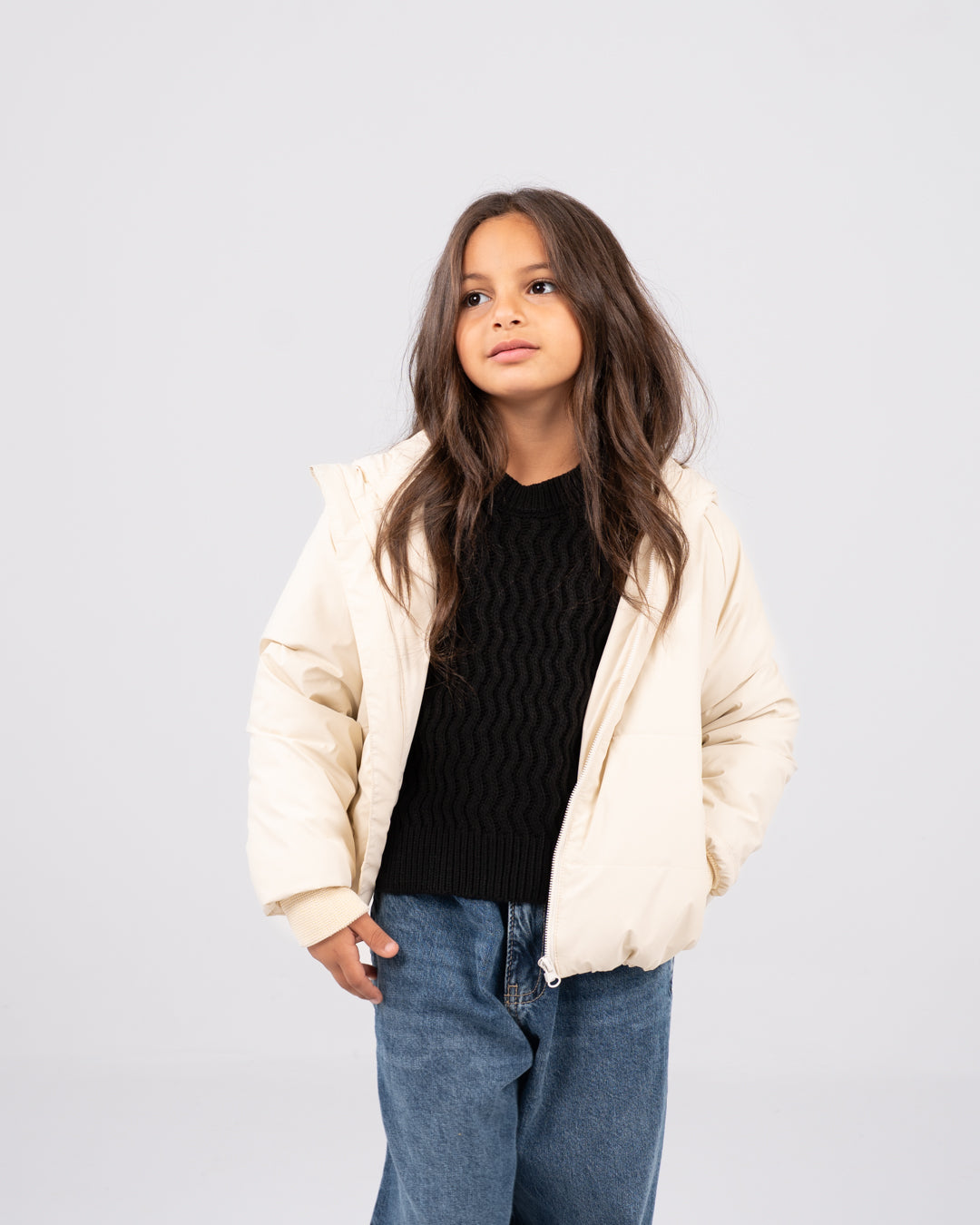 سترة مقاومة للماء للبنات