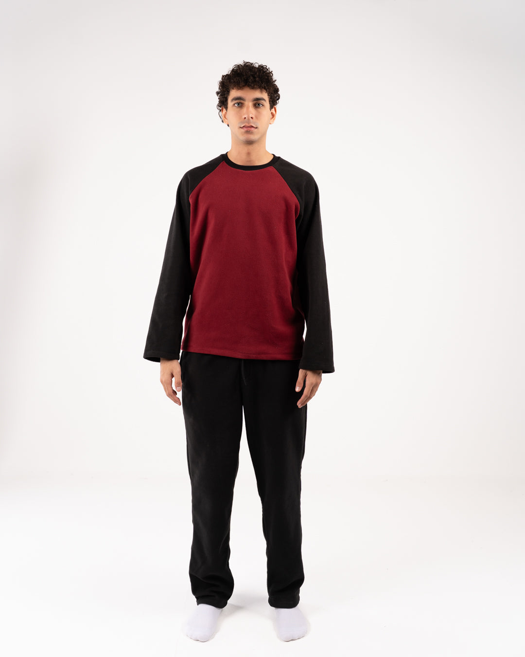 Men Sleeve Plain Pajama