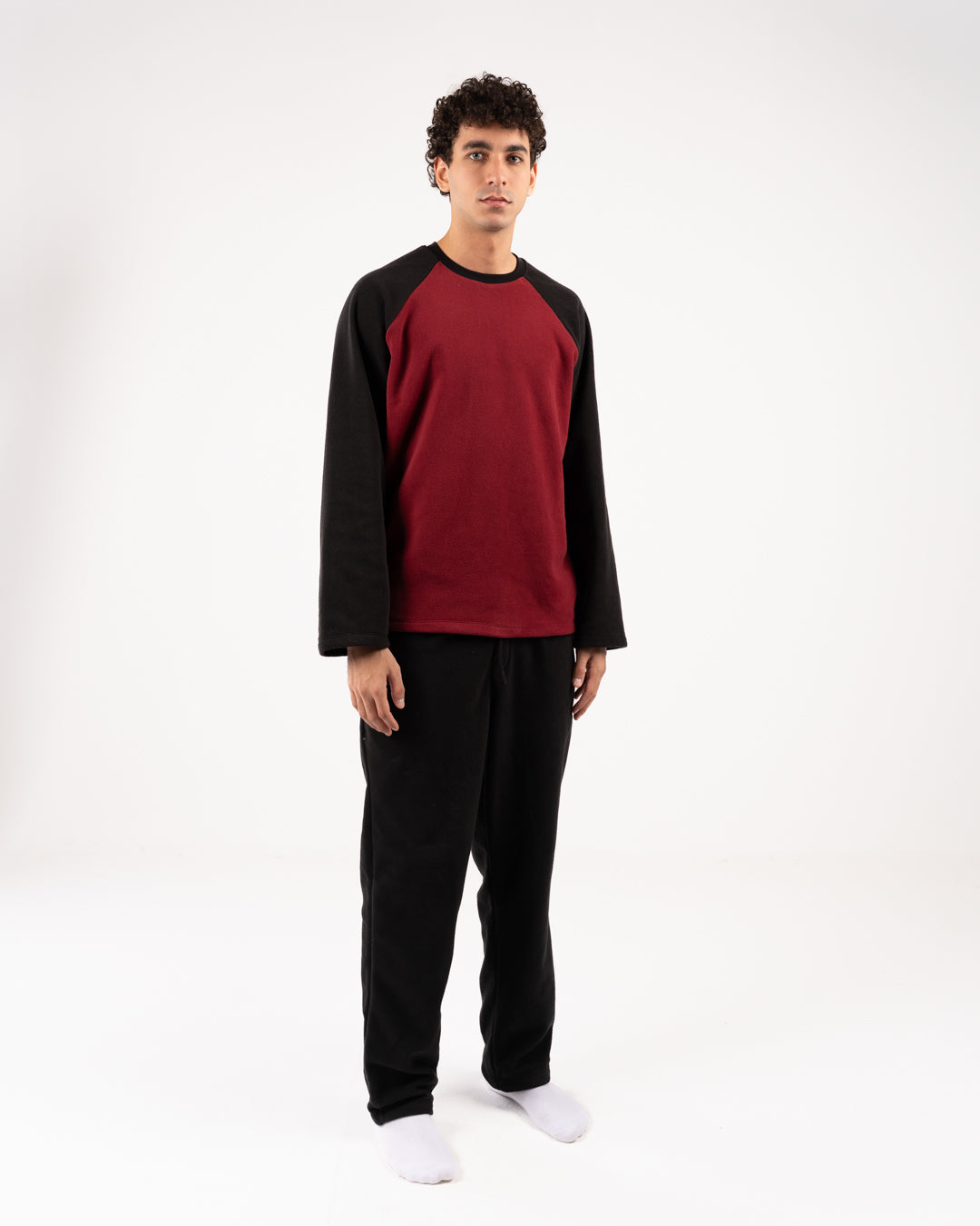 Men Sleeve Plain Pajama
