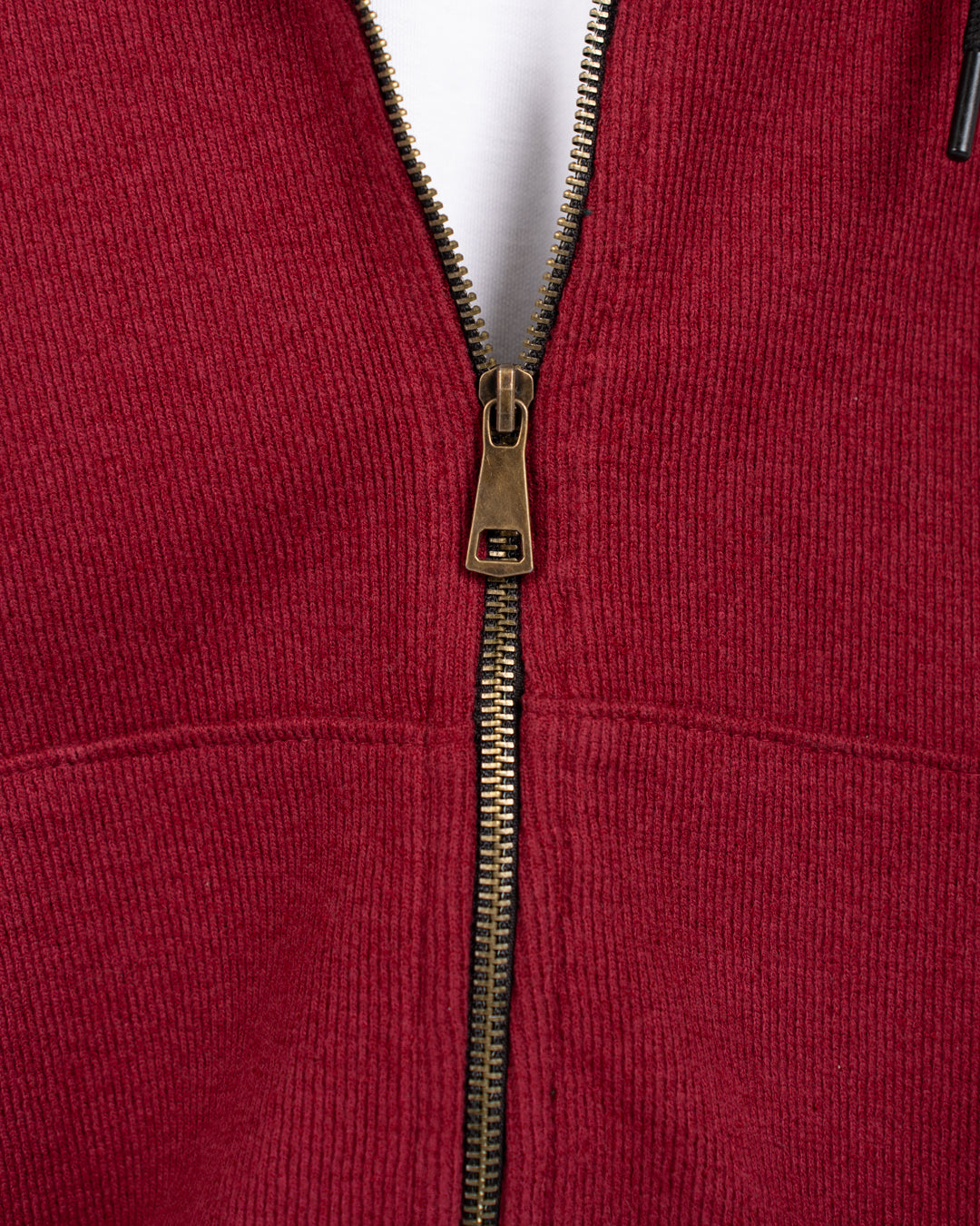 Men Zippered Hoodied Sweatshirt