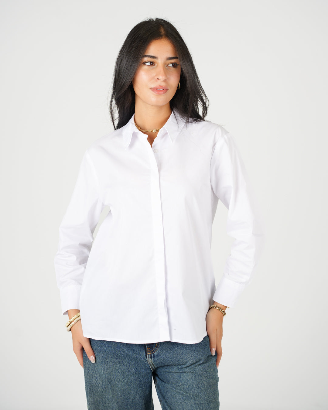 Women White Shirt