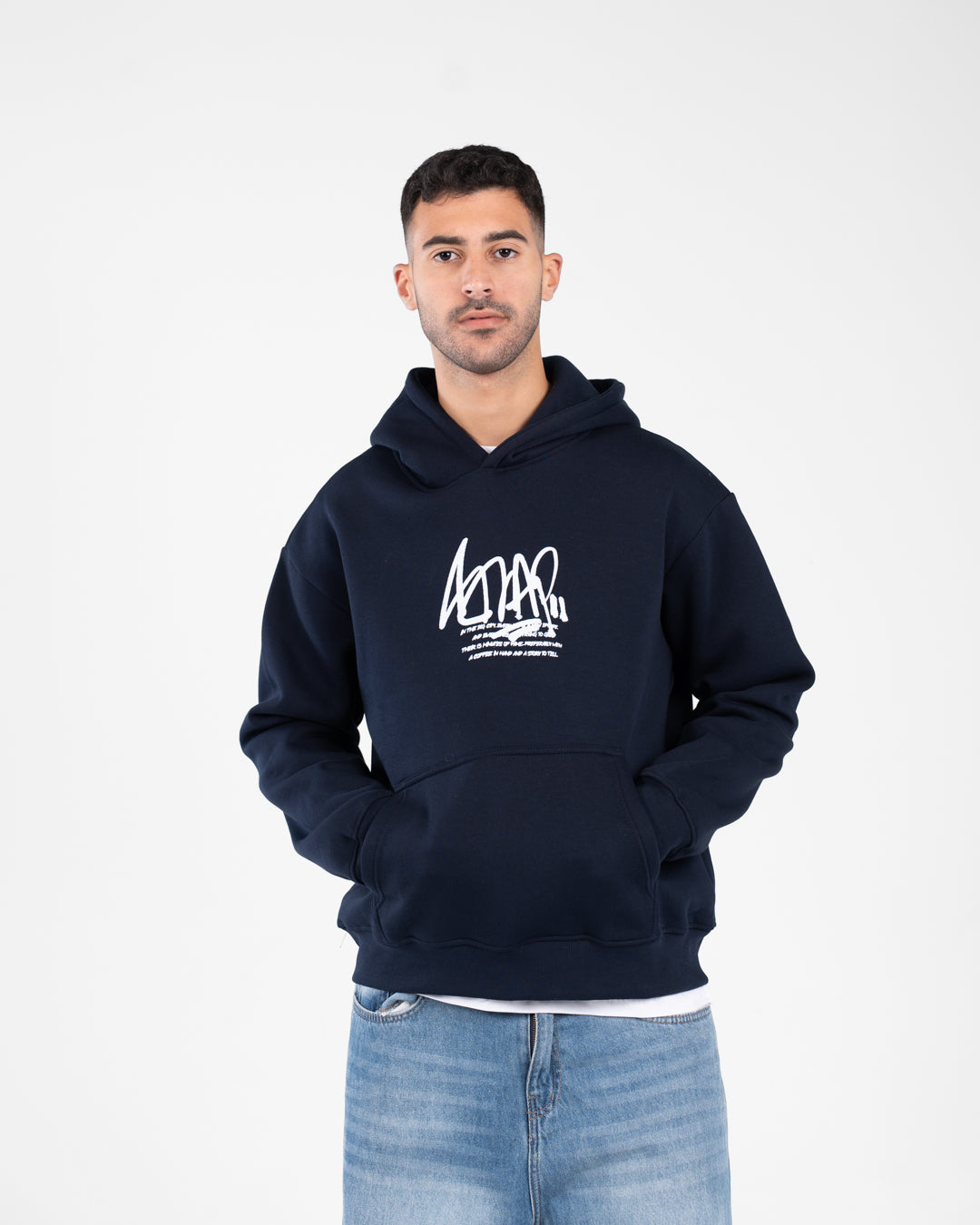 Men Back Printed Sweatshirt