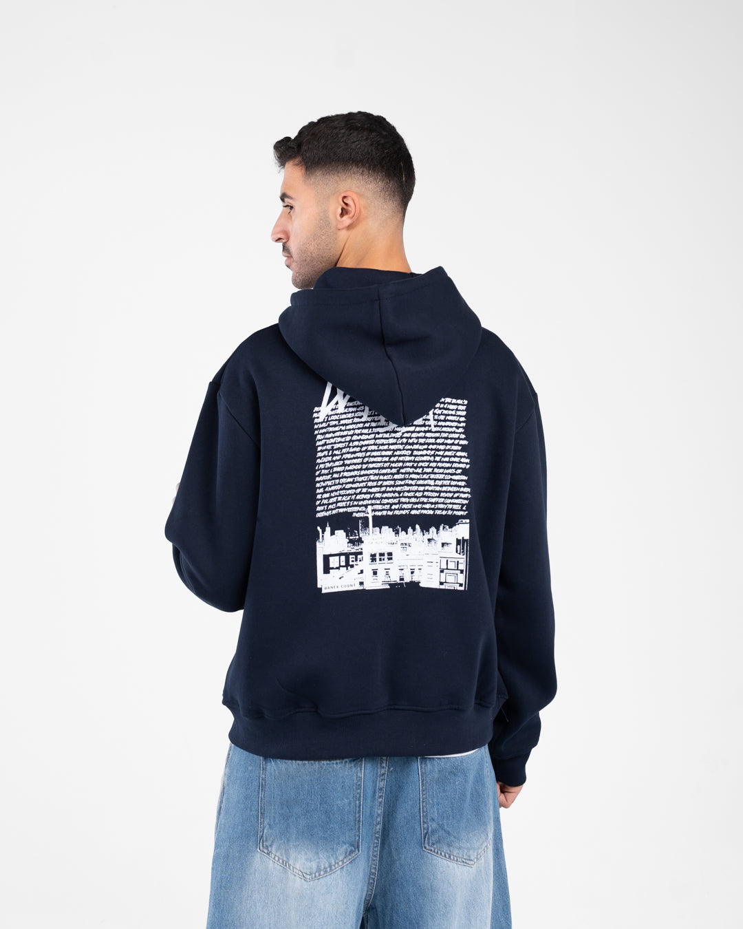 Men Back Printed Sweatshirt