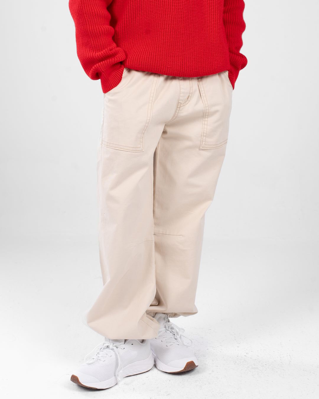 Boys Jogger Fit Gabardine Pant