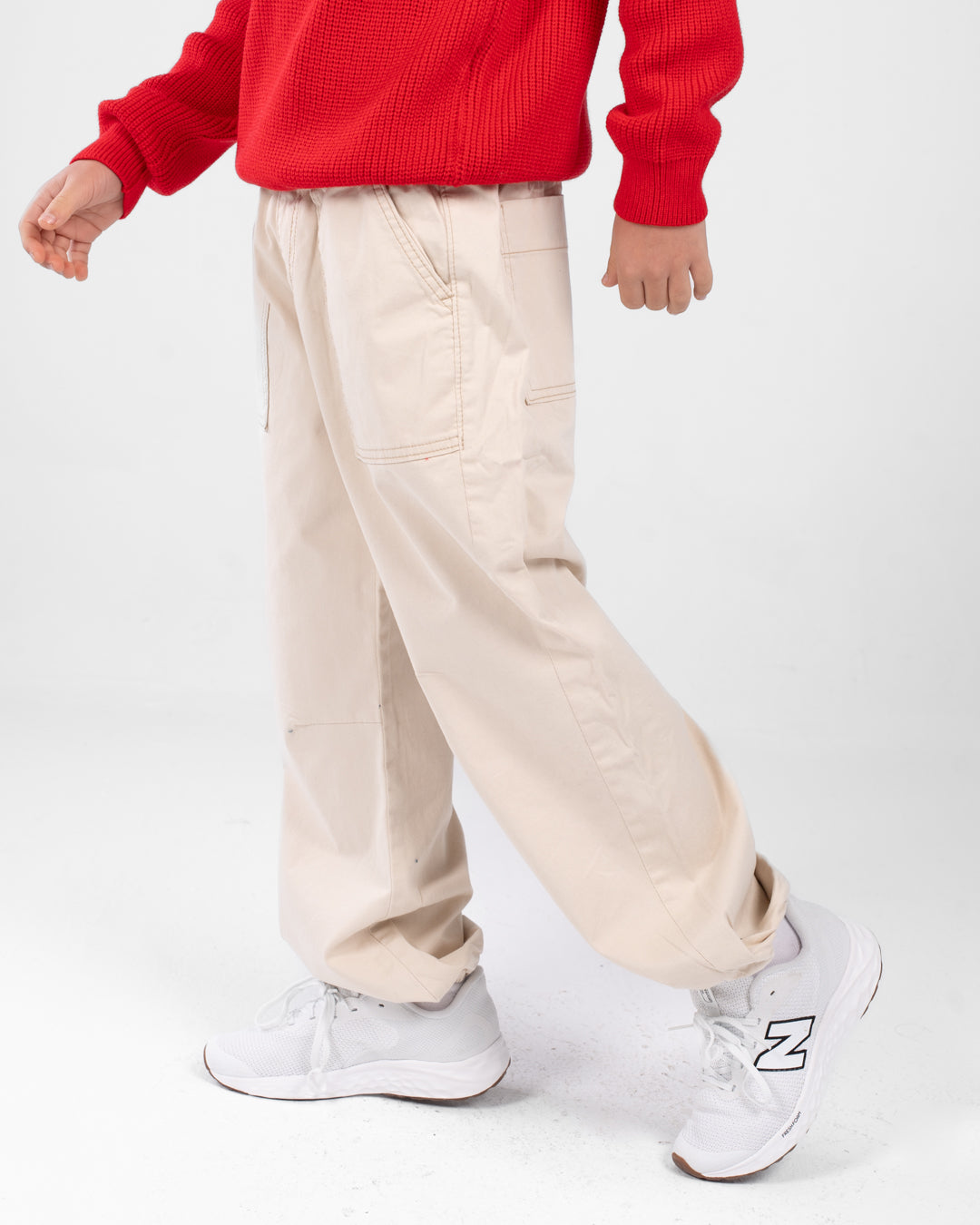Boys Jogger Fit Gabardine Pant