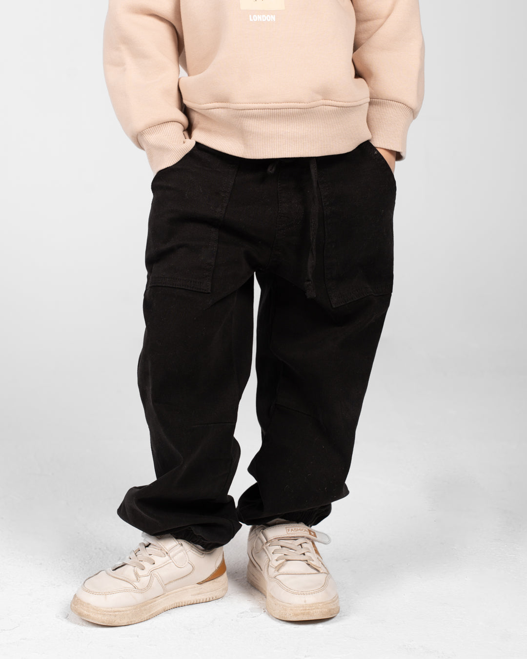 Boys Jogger Fit Gabardine Pant