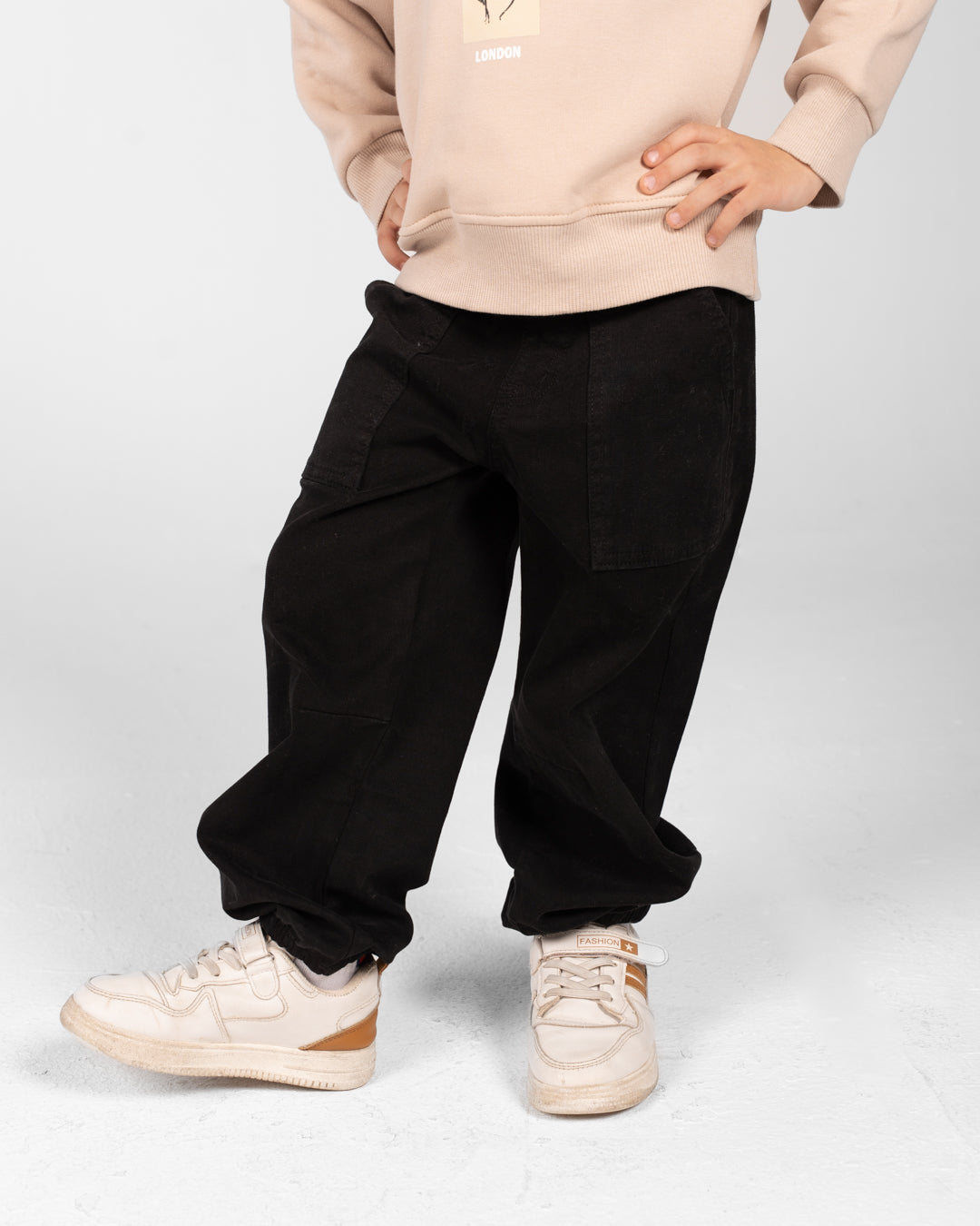 Boys Jogger Fit Gabardine Pant