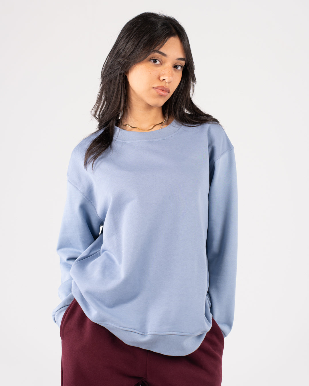 سويتشيرت حريمي سادة