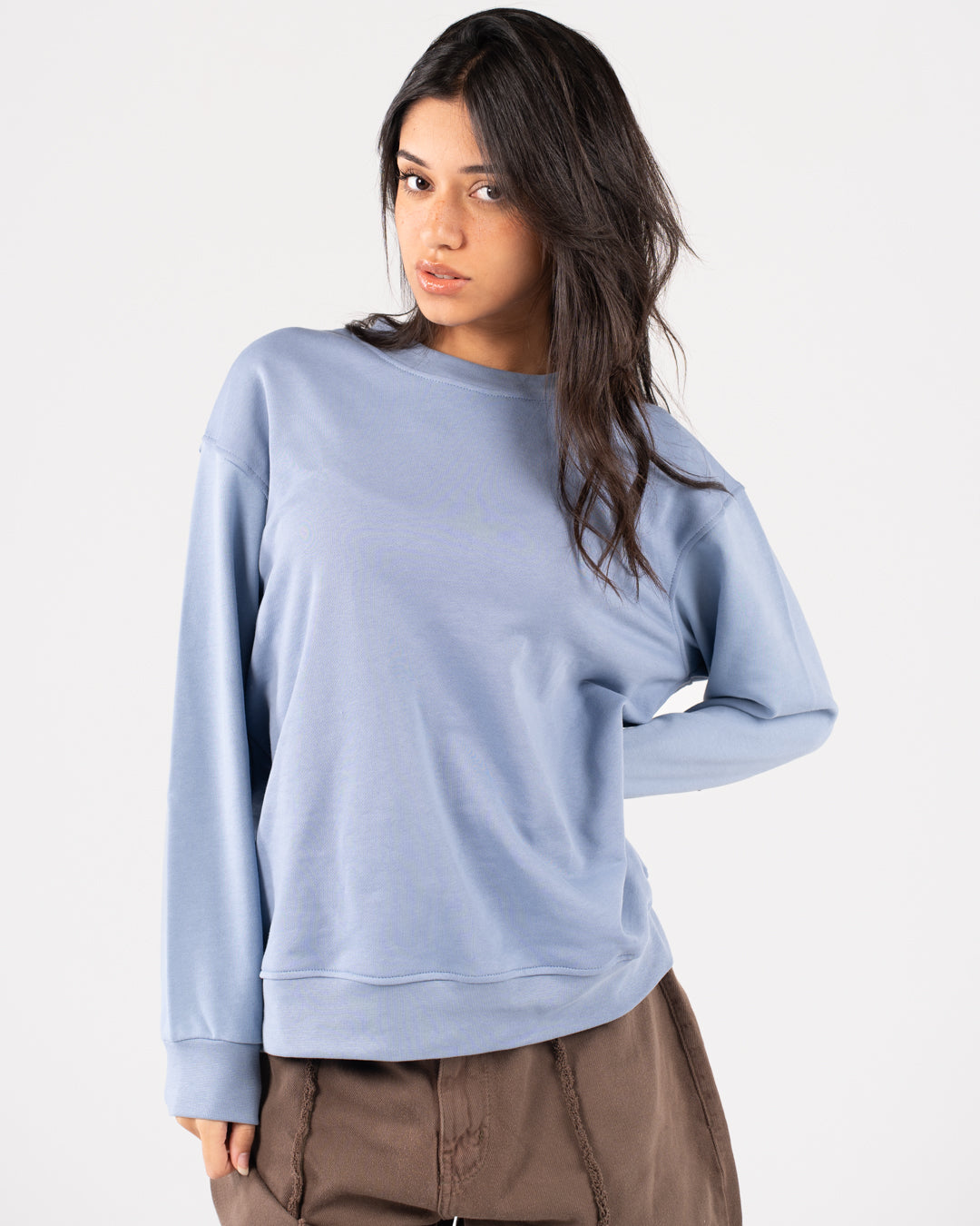 سويتشيرت حريمي سادة