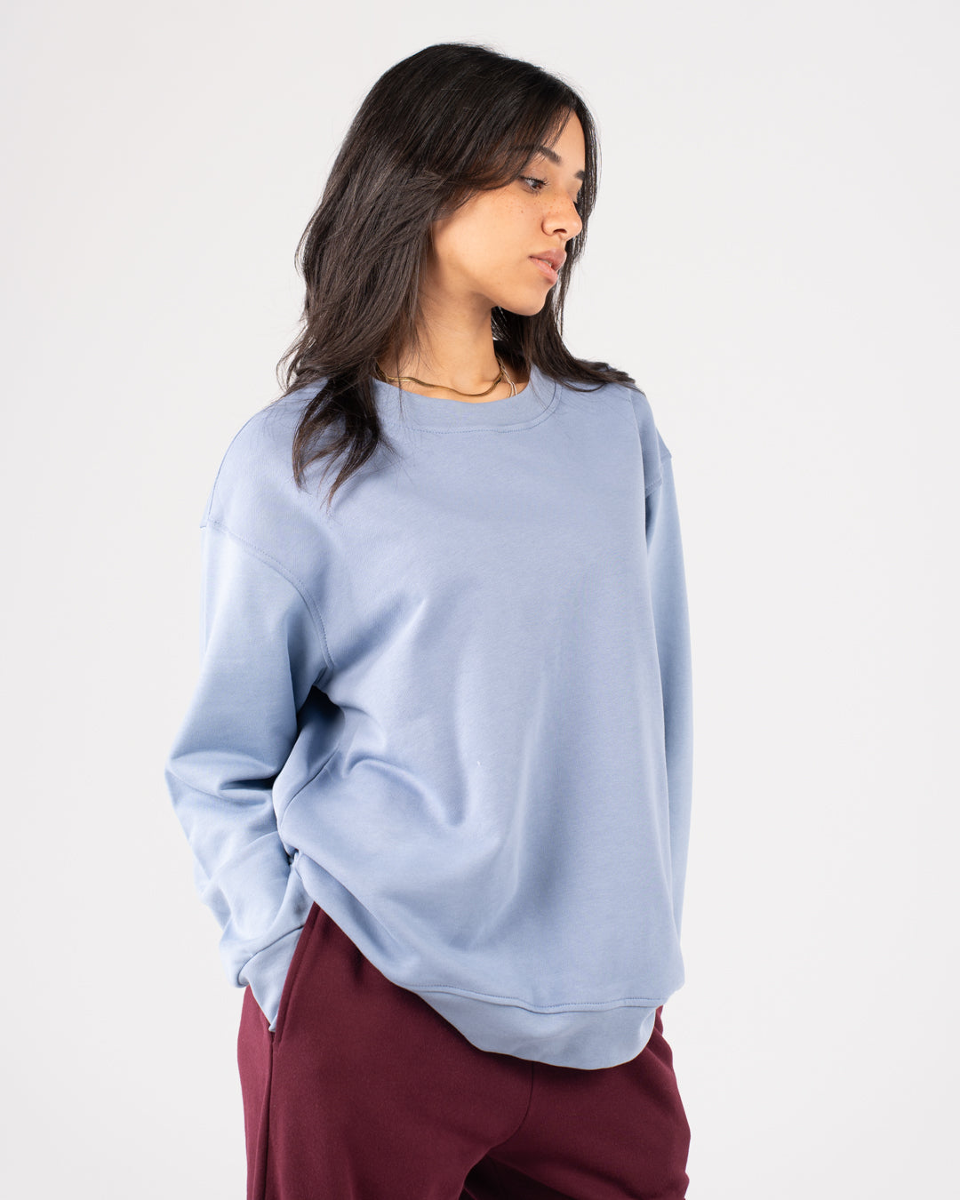 سويتشيرت حريمي سادة