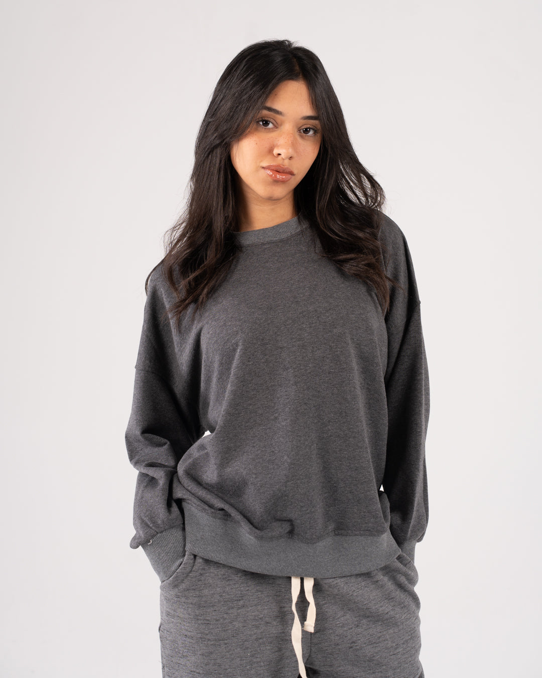 Women Basic SweatShirt