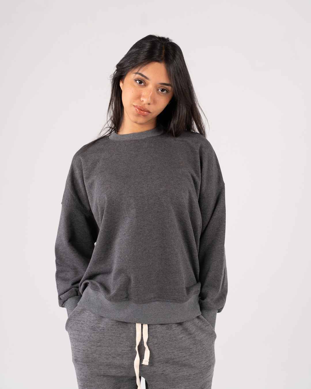 Women Basic SweatShirt