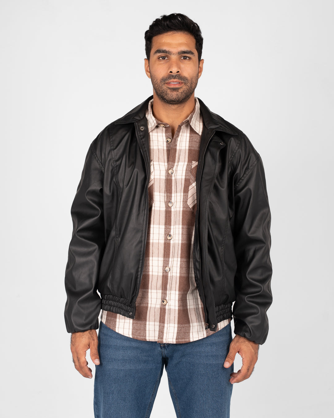 سترة جلدية للرجال