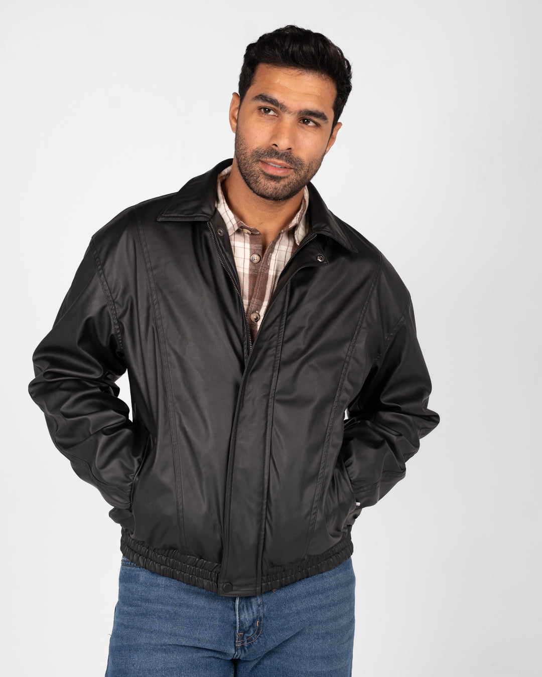 سترة جلدية للرجال