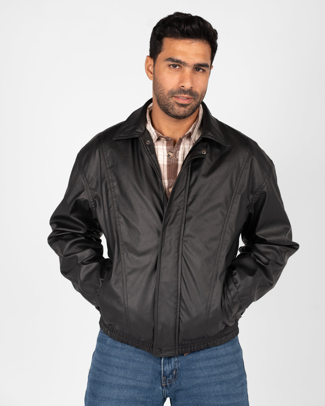 سترة جلدية للرجال