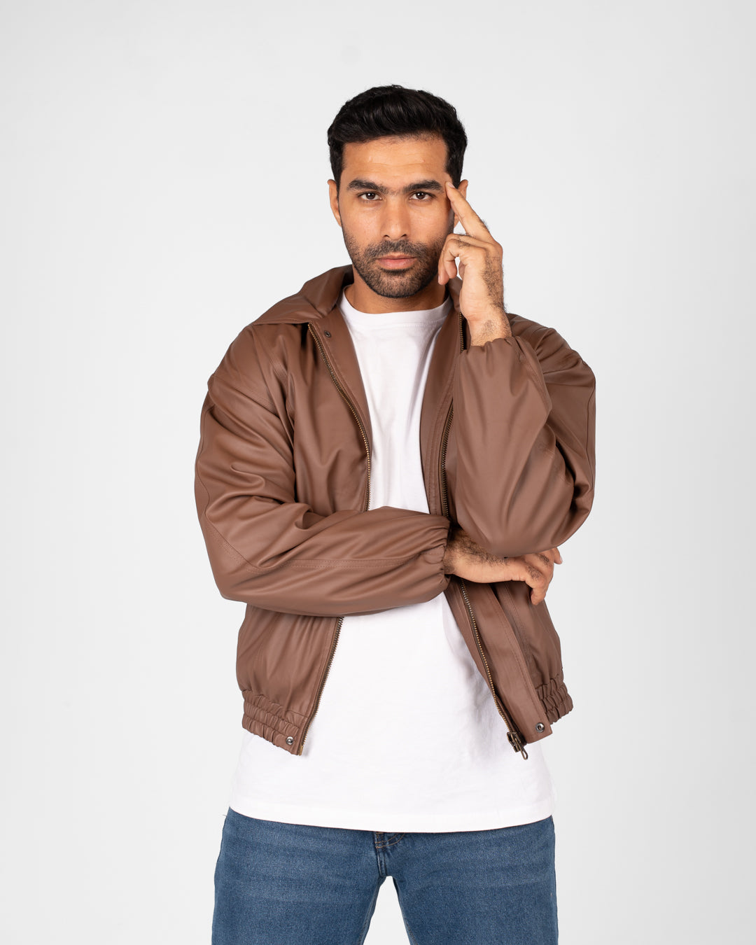 سترة جلدية للرجال