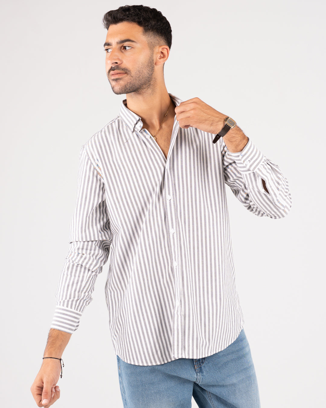 قميص أكسفورد رجالي