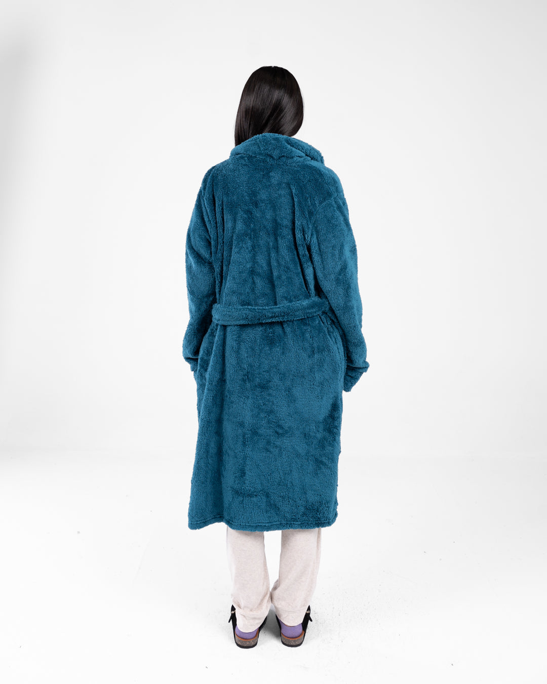 Women Long Fur Robe