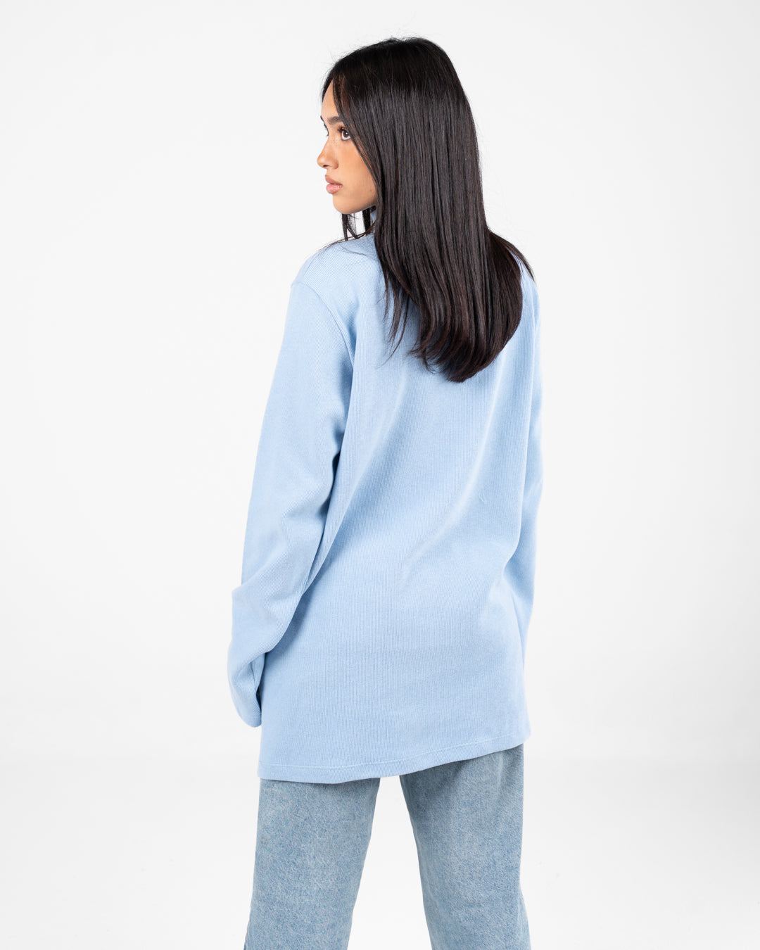 سترة نسائية من الكشمير برقبة عالية