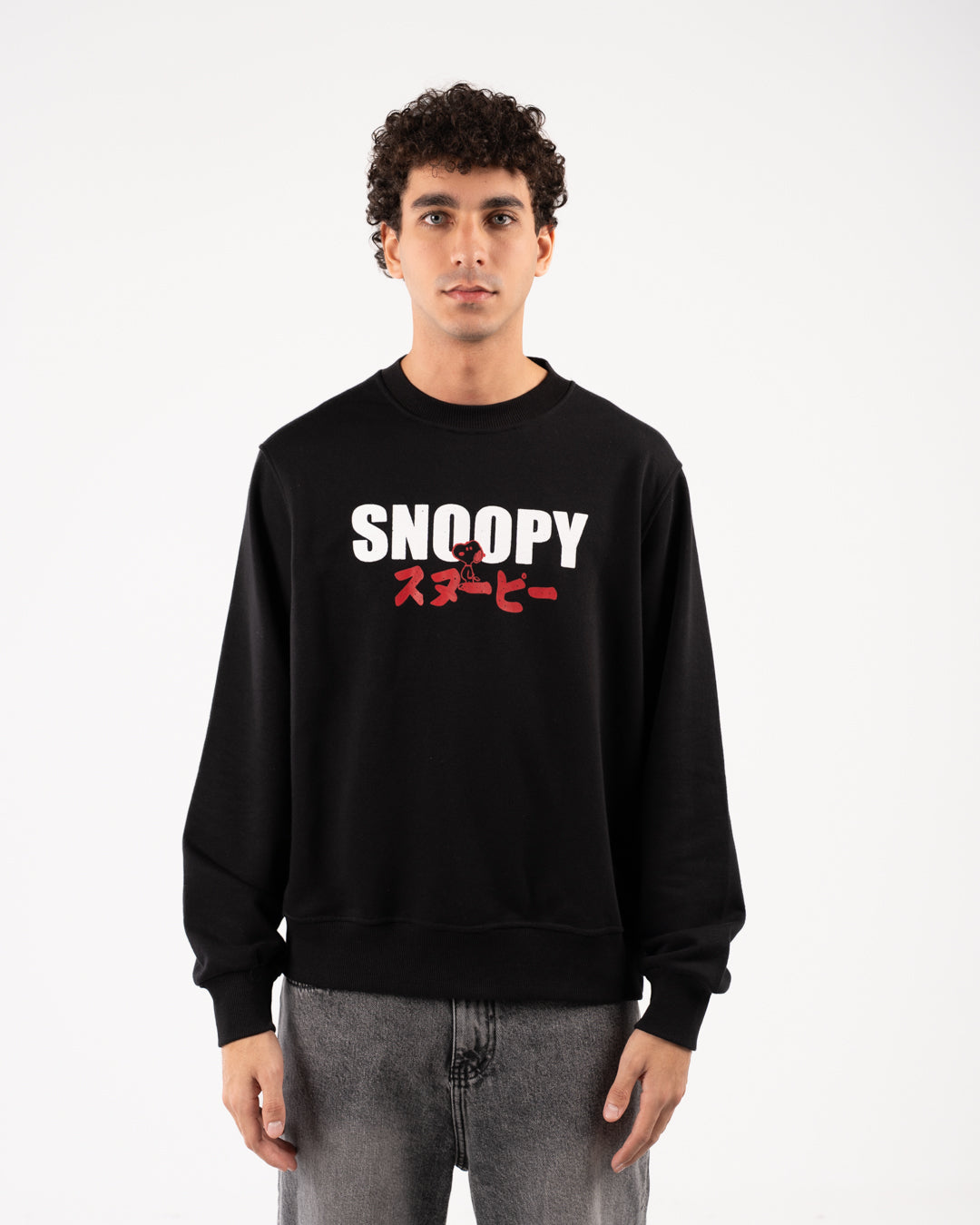 Snoopy Printed Crewneck