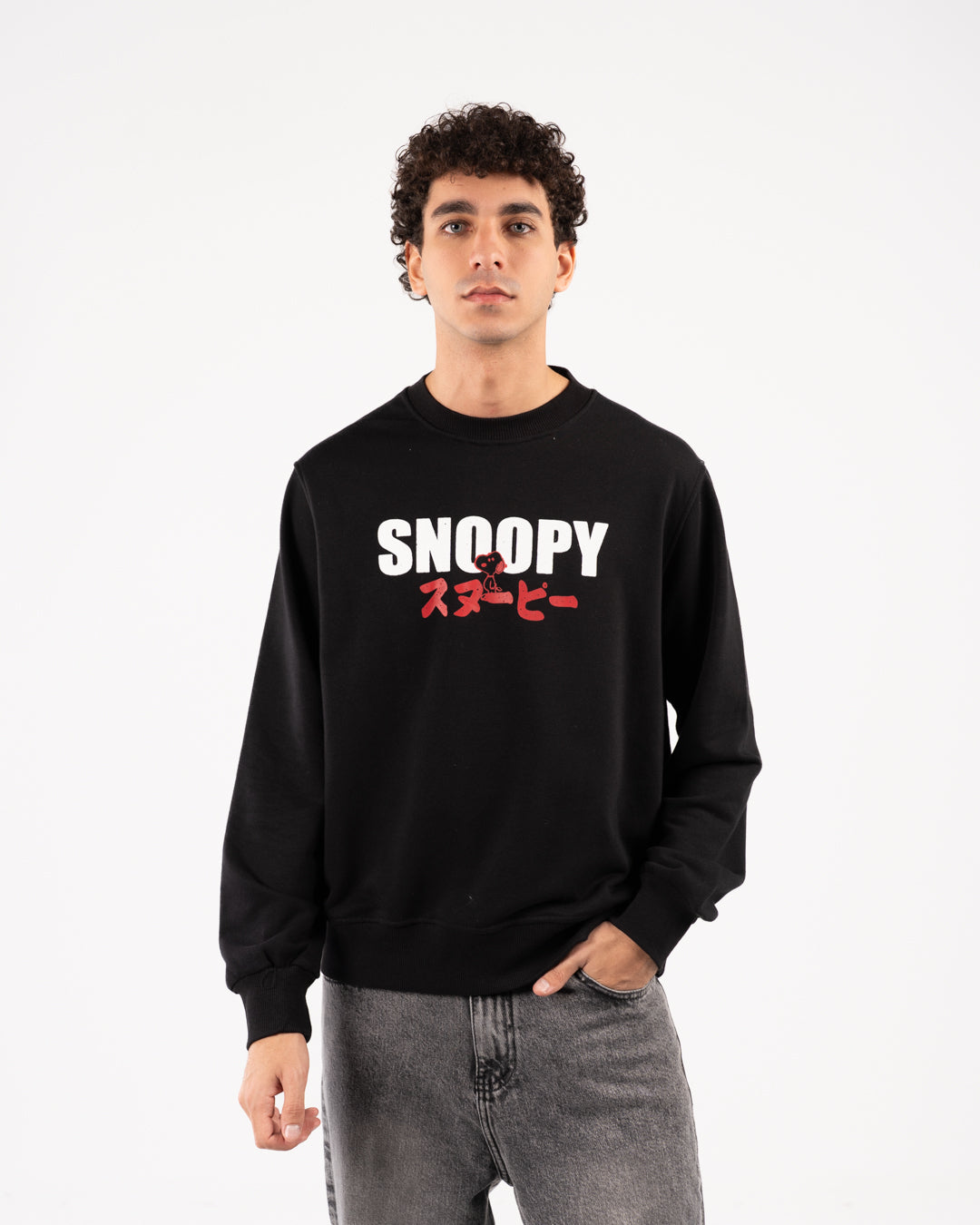 Snoopy Printed Crewneck