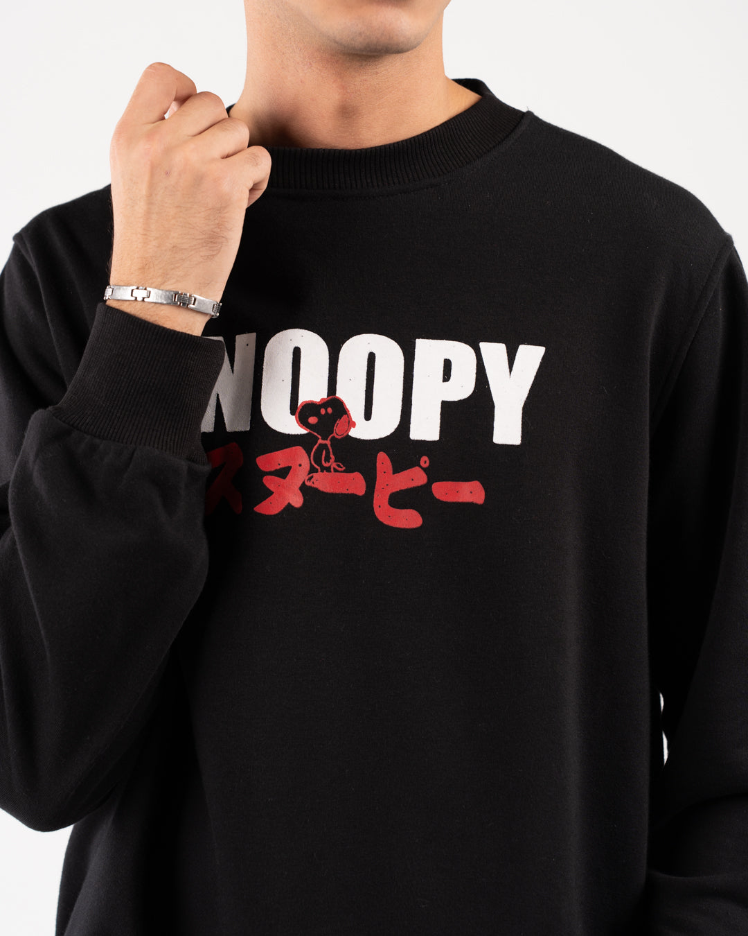 Snoopy Printed Crewneck