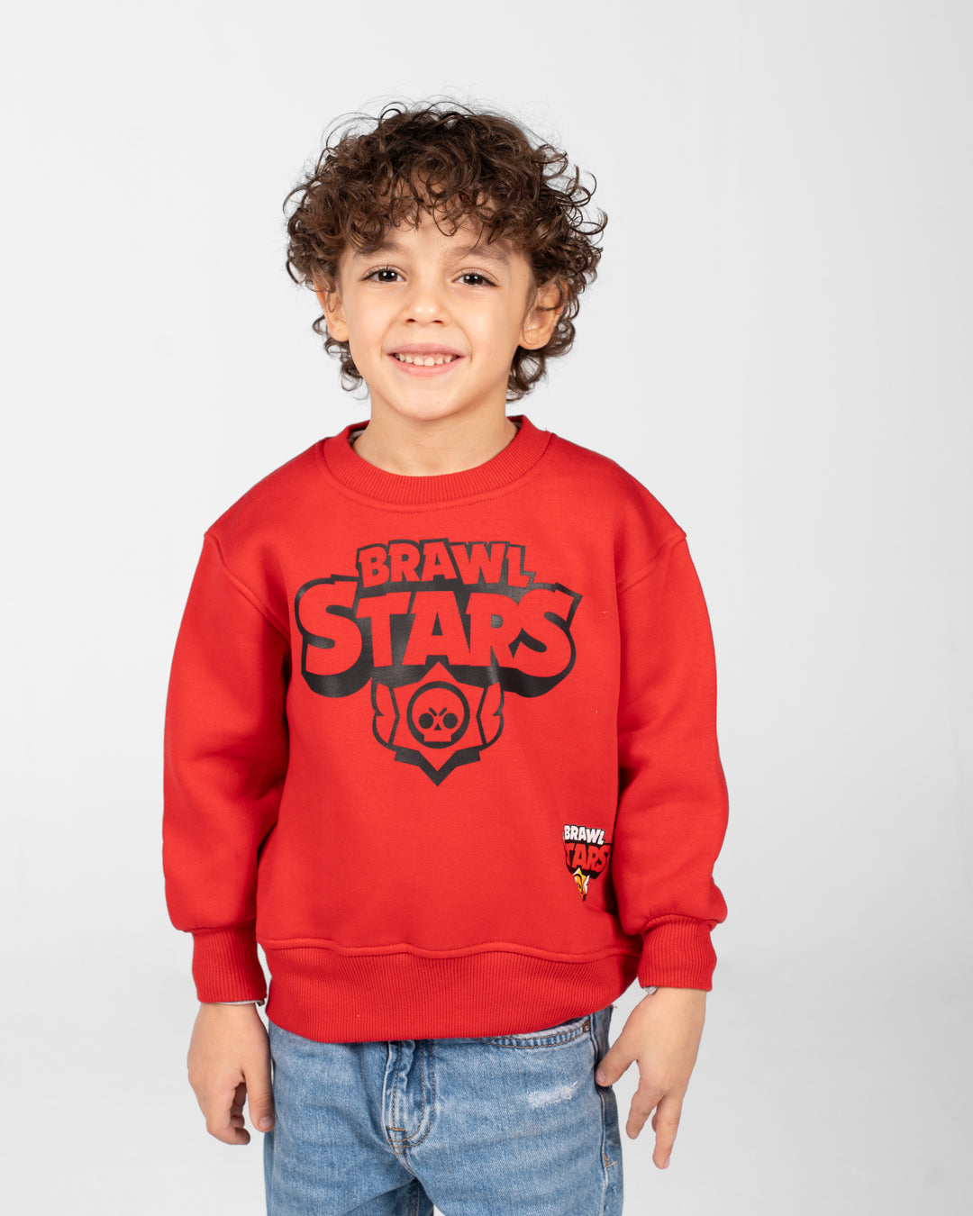 Boys Printed SweatShirt Round Neck